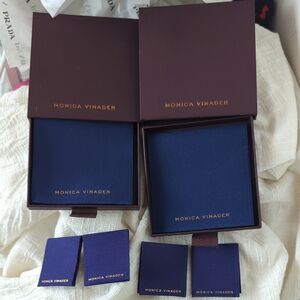 🆕 Monica Vinader Jewelry Boxes And pouches